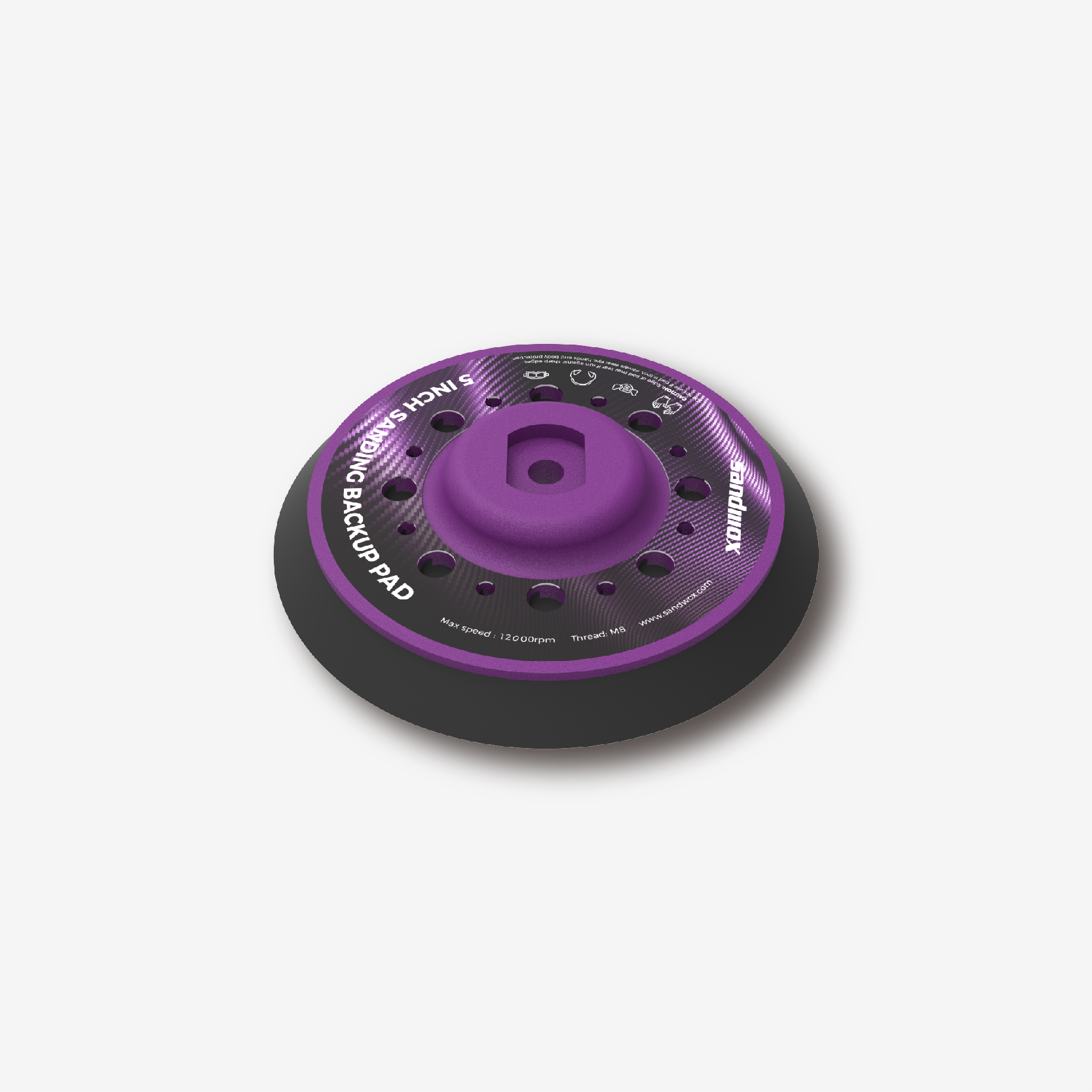 BH-53 Random-orbital Sander Backup Pad image 3