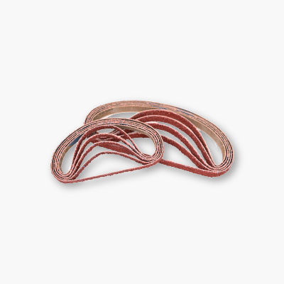 Red Ceramic File Belt