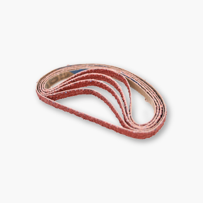Red Ceramic File Belt image 3