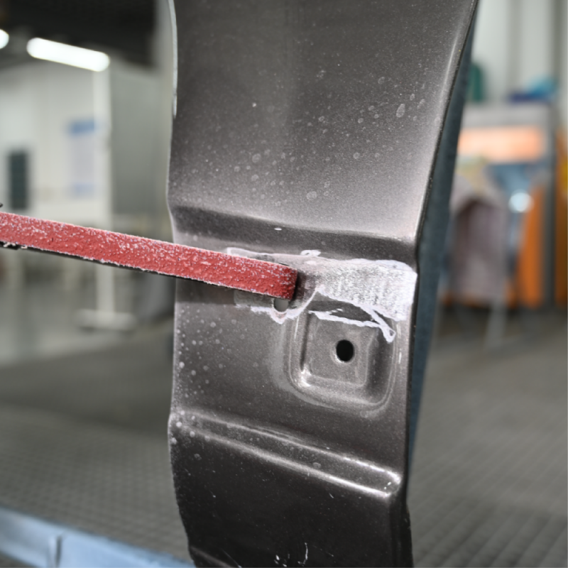 Red Ceramic File Belt image 6