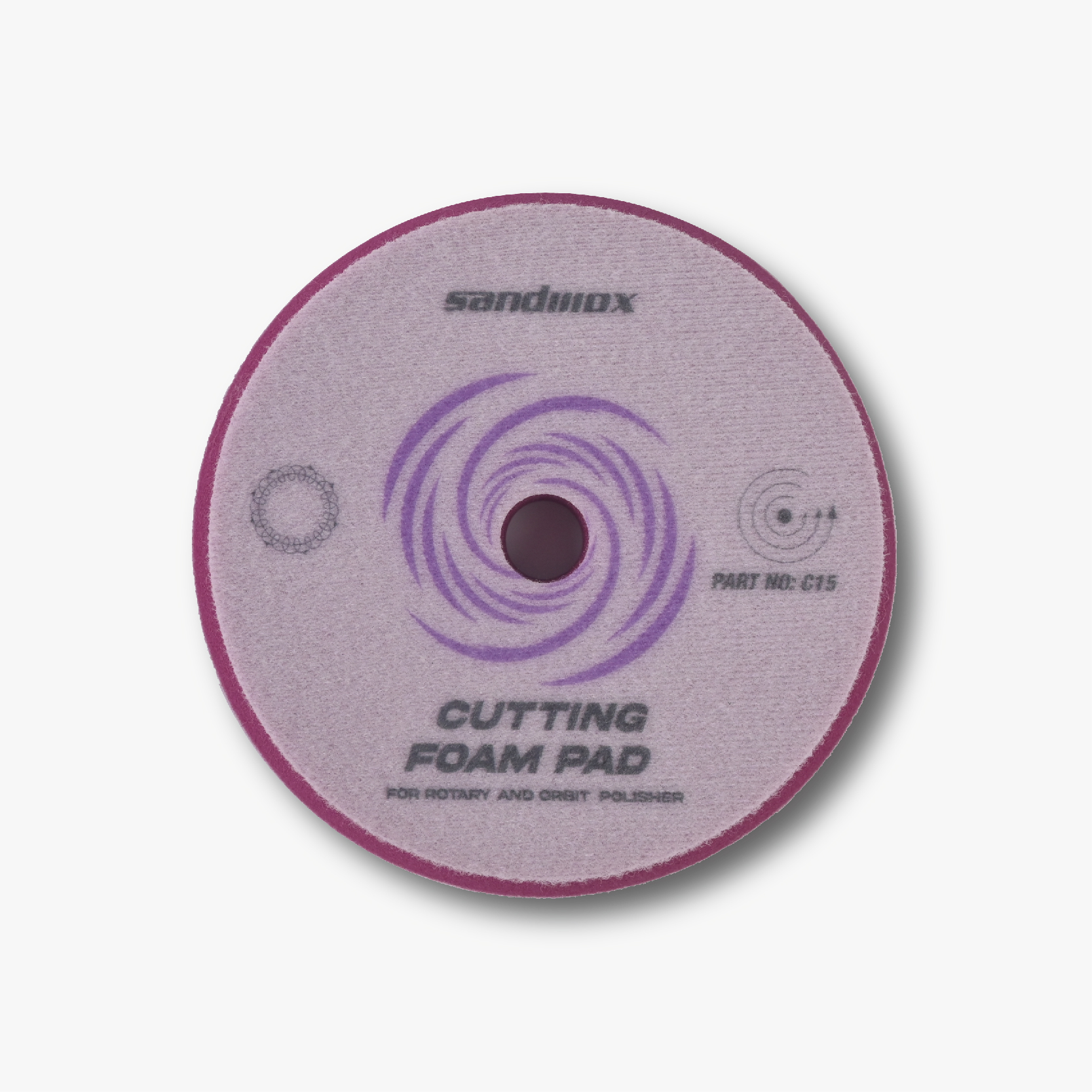Purple Cutting Foam Pad image 4