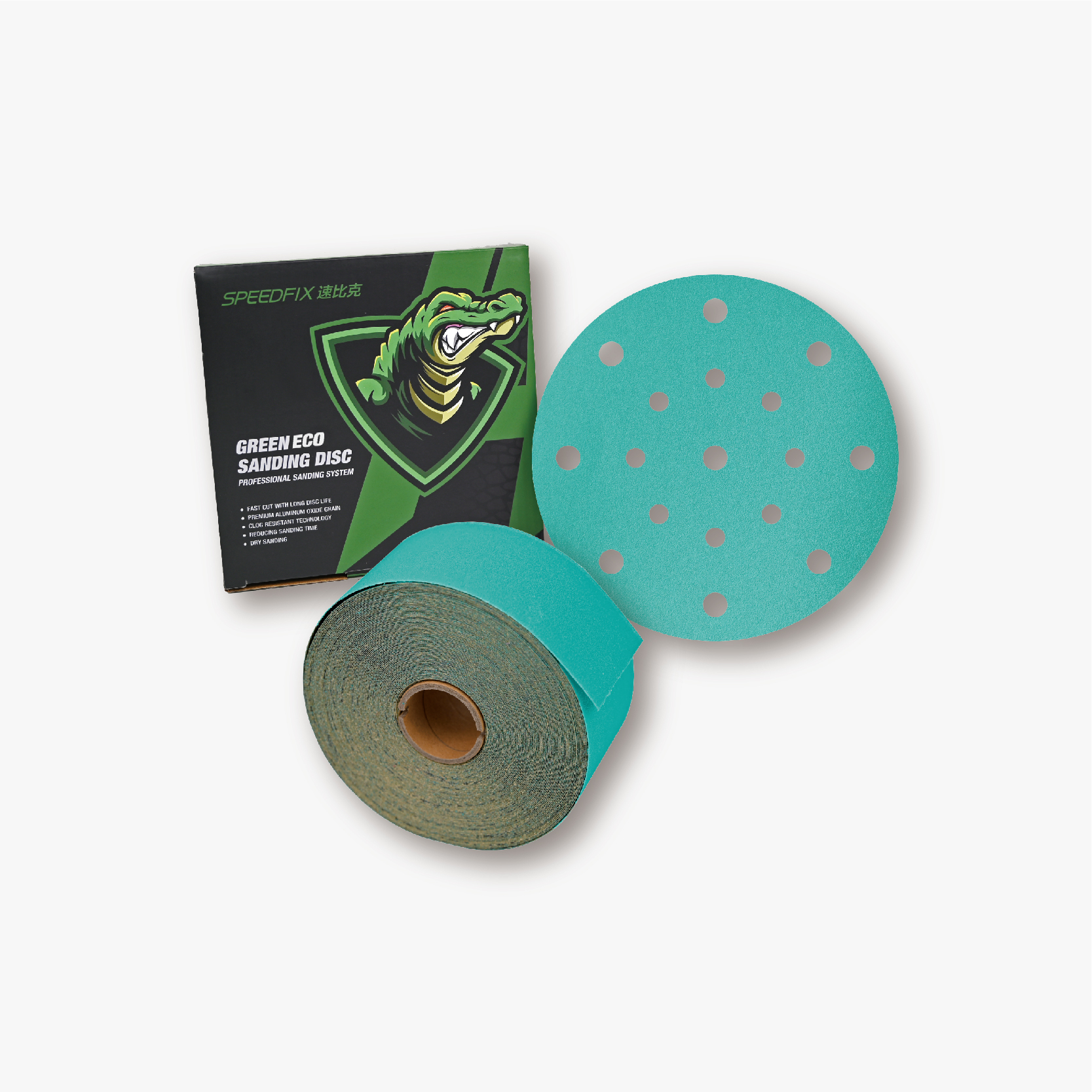 132 Green Sanding Abrasives