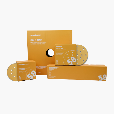 58 Gold Aluminum Oxide Abrasives