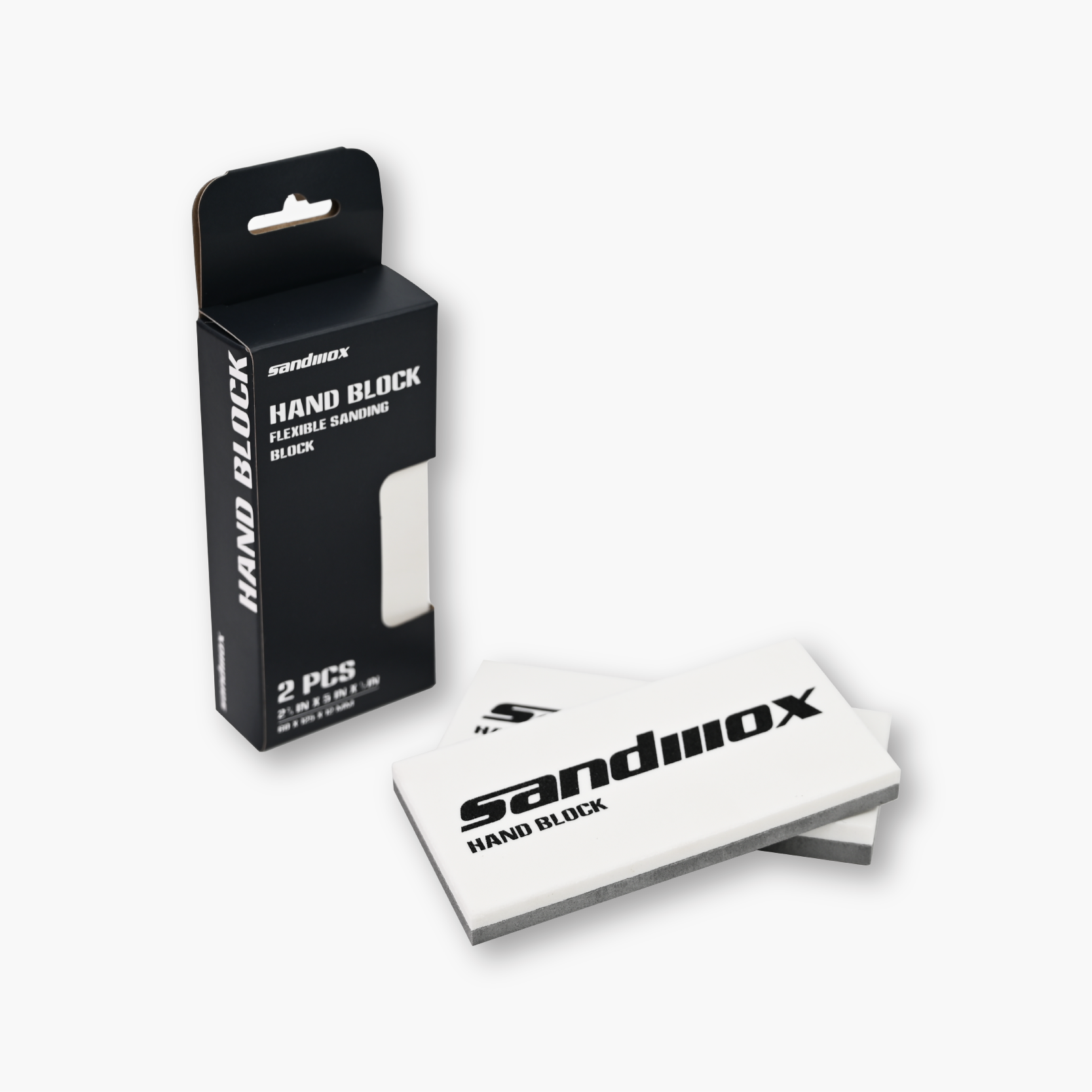 Double-sided Soft Hand Sanding Block