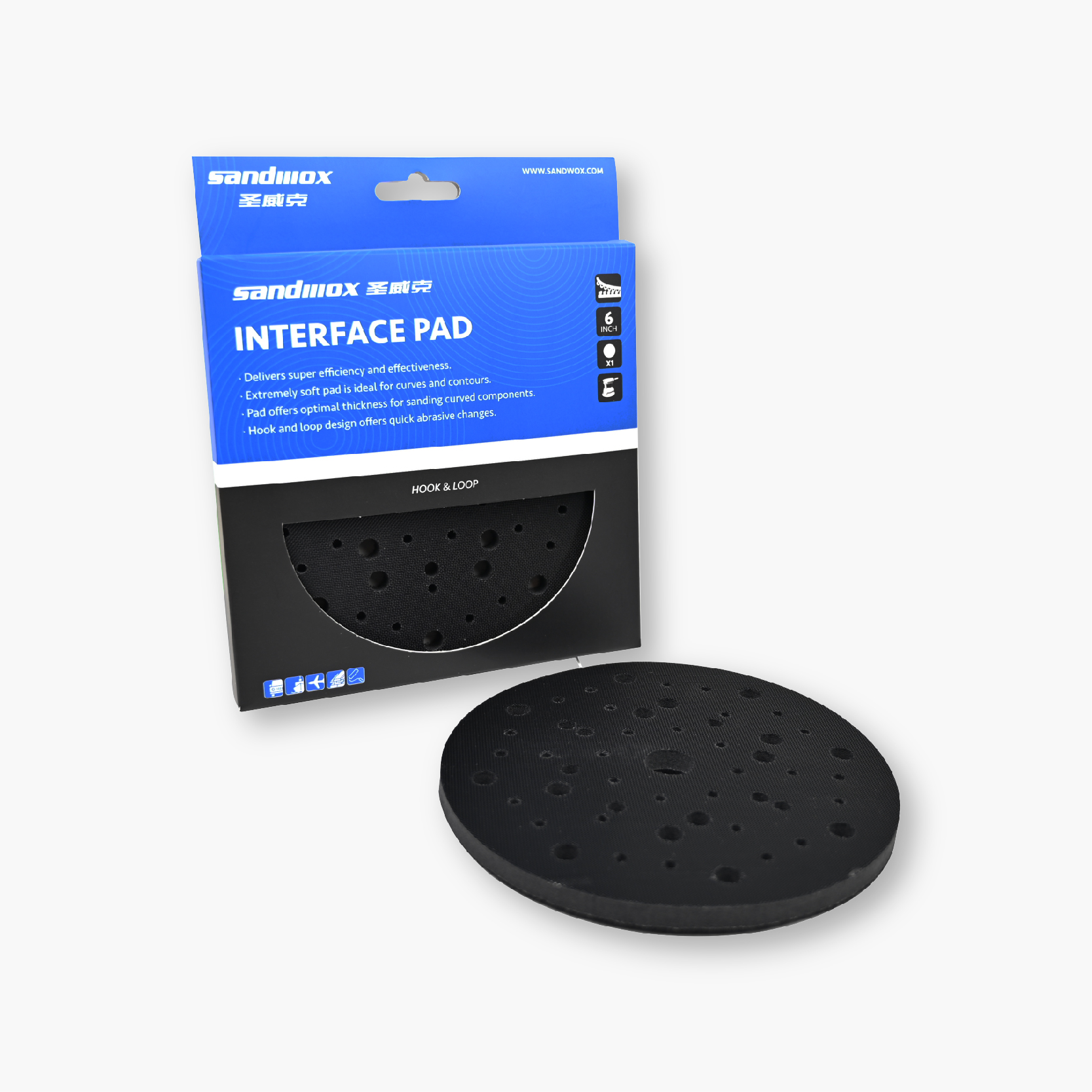 Interface Pad For Sanding